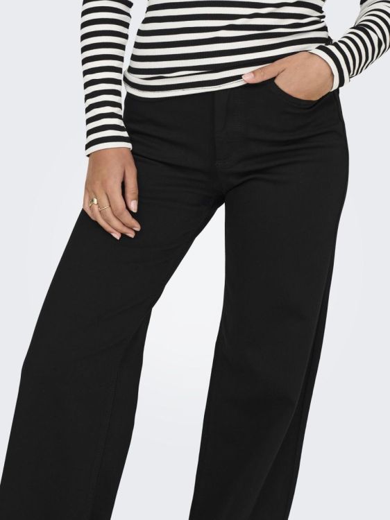 Only ONLMADISON BLUSH HW WIDE DNM SOO796 NOOS (15301338/Black Denim) - WeekendMode
