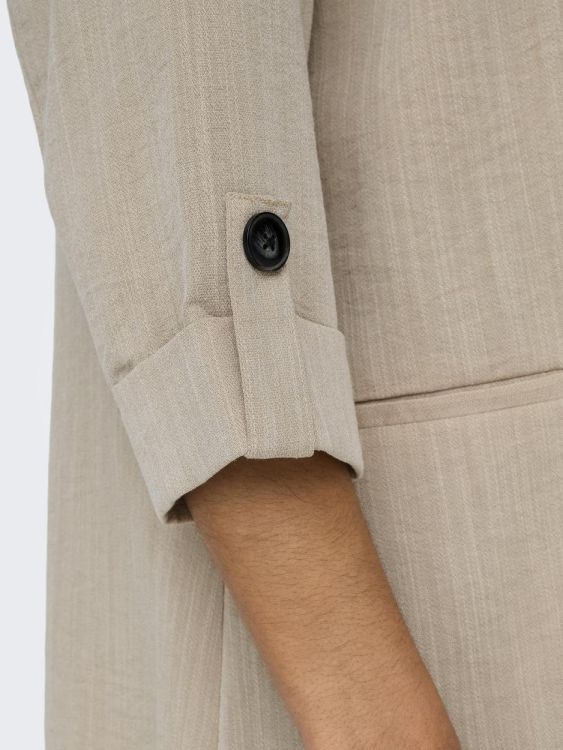 Only ONLMARSA 3/4 BLAZER WVN NOOS (15308084/Safari MELANGE) - WeekendMode
