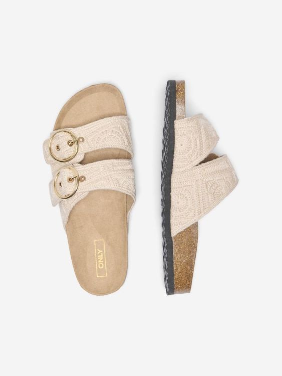 Only ONLMAXI-18 WOVEN BUCKLE SANDAL (15369111/Biscotti) - WeekendMode