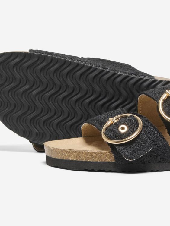 Only ONLMAXI-18 WOVEN BUCKLE SANDAL (15369111/Black) - WeekendMode