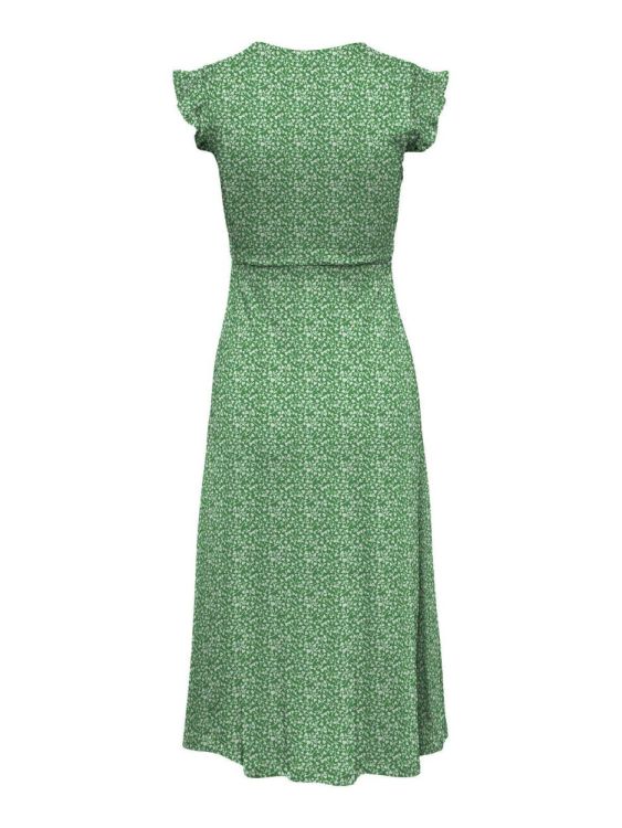 Only ONLMAY LIFE S/L WRAP MIDI DRESS JRS NOOS (15257520/Green Bee Mia ditsy) - WeekendMode