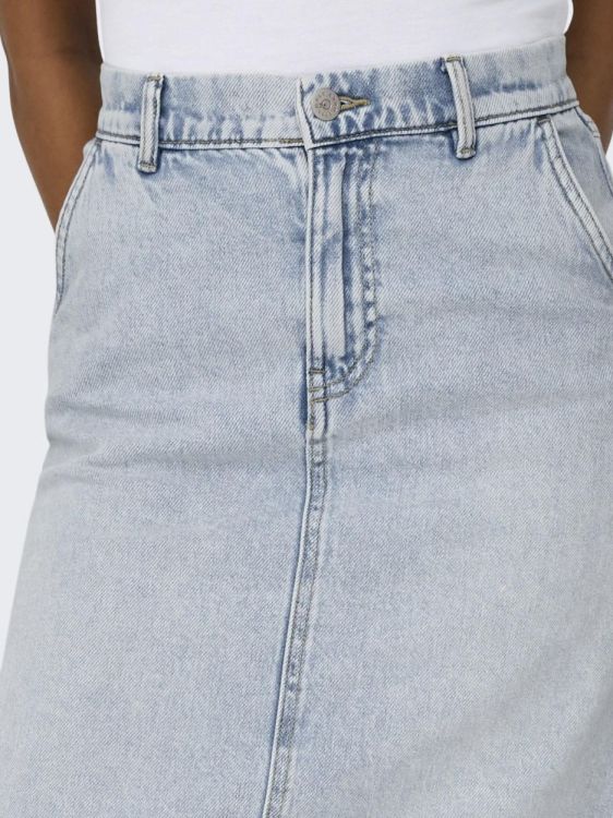 Only ONLMINDY HW LOOSE DNM SKIRT NOOS (15320932/Light Blue Denim) - WeekendMode