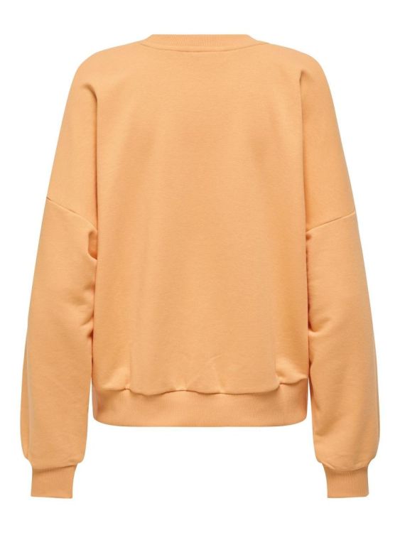 Only ONLMINNA O NECK L/S CS SWT (15372414/Mock Orange Only badge) - WeekendMode