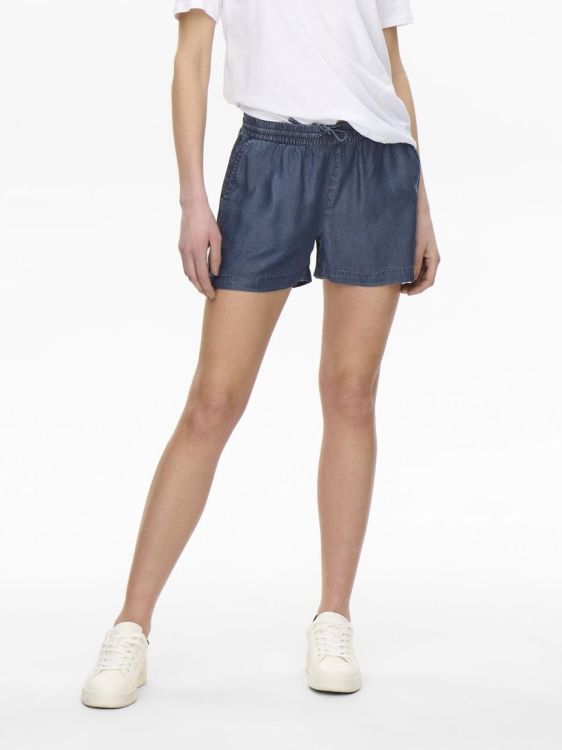 Only ONLPEMA LIFE LYOCELL DNM SHORTS NOOS (15226321/Dark Blue Denim) - WeekendMode