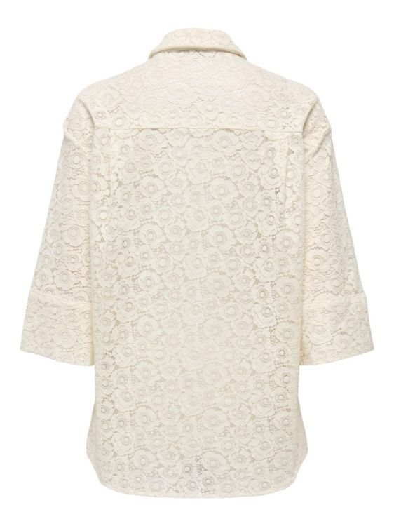 Only ONLRAO 3/4 LACE SHIRT WVN CS (15368393/Birch) - WeekendMode