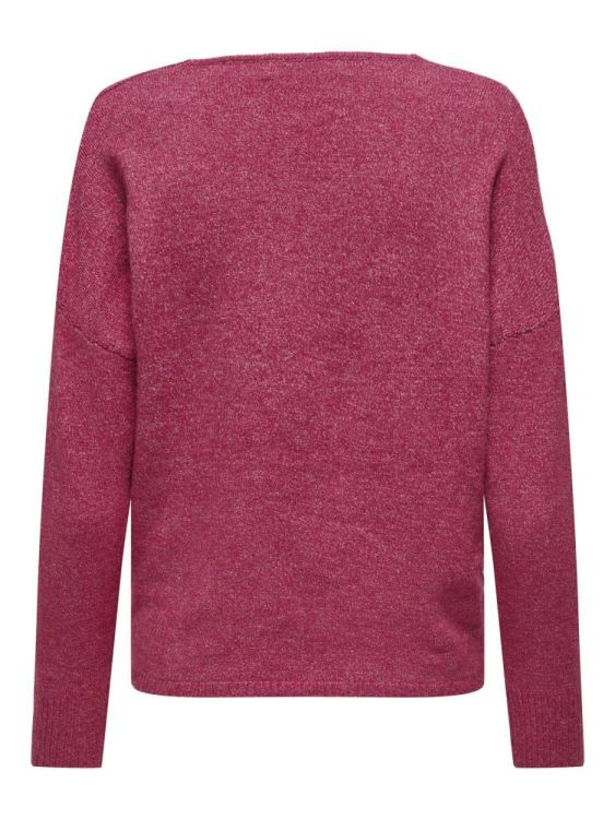 Only ONLRICA LIFE L/S V-NECK PULLO KNT NOOS (15224360/Granita W. MELANGE) - WeekendMode