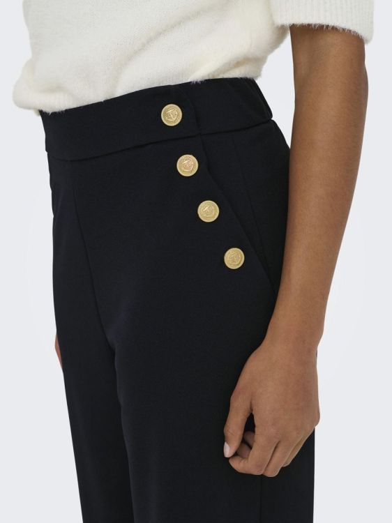 Only ONLRINA LIFE BUTTON PANT JRS NOOS (15355593/Black Horn buttons) - WeekendMode
