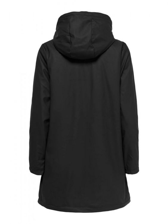 Only ONLSALLY RAINCOAT Noos (15206116/Black BLACK TEDDY) - WeekendMode