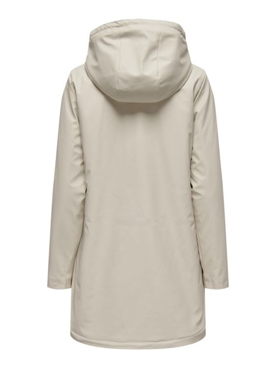 Only ONLSALLY RAINCOAT OTW NOOS (15206116/Oatmeal WHITE TEDDY) - WeekendMode