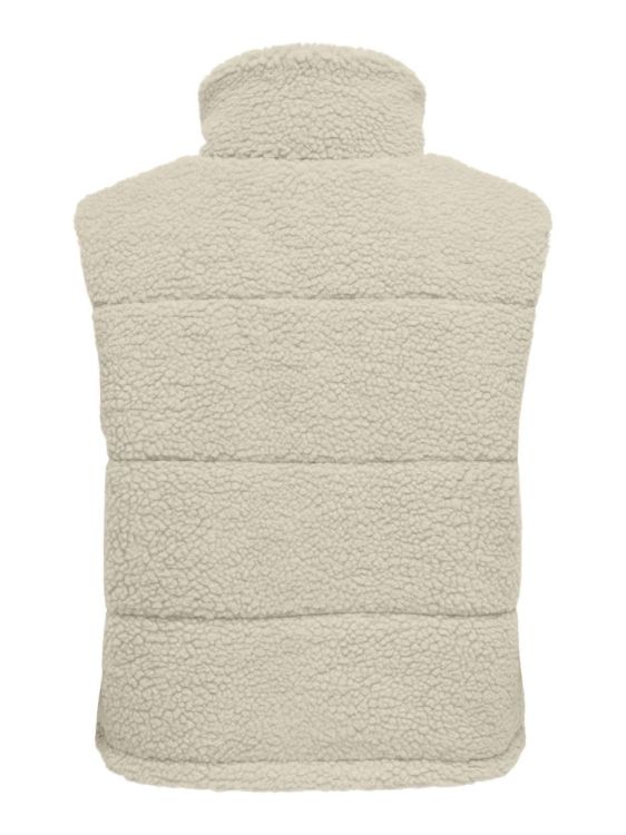Only ONLSANDRA TEDDY WAISTCOAT LIFE CC OTW (15320630/Pumice Stone) - WeekendMode