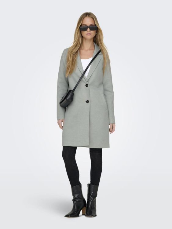 Only ONLSEDONA LIFE CARRIE COAT OTW NOOS (15321862/Lichen Melange) - WeekendMode