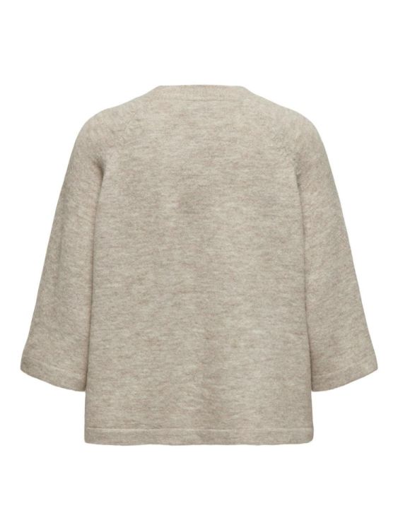 Only ONLSIMONI 3/4 PULLOVER KNT NOOS (15333199/Pumice Stone MELANGE) - WeekendMode