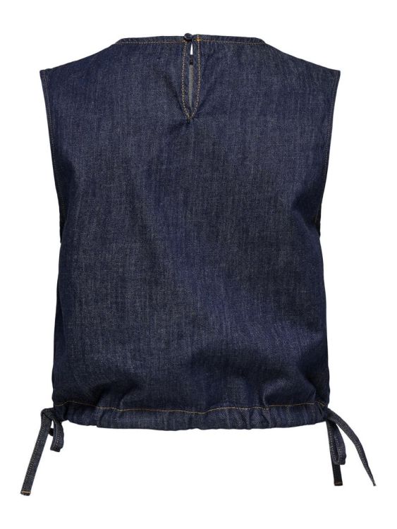 Only ONLSONNET S/L BOXY TOP DNM AKM (15369512/Dark Blue Denim) - WeekendMode