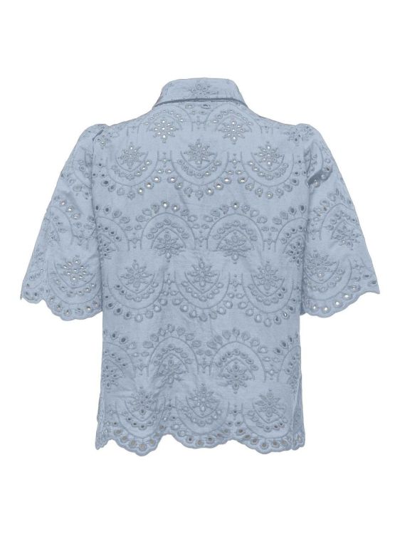 Only ONLVALAIS S/S SHIRT WVN NOOS (15351106/Cashmere Blue) - WeekendMode