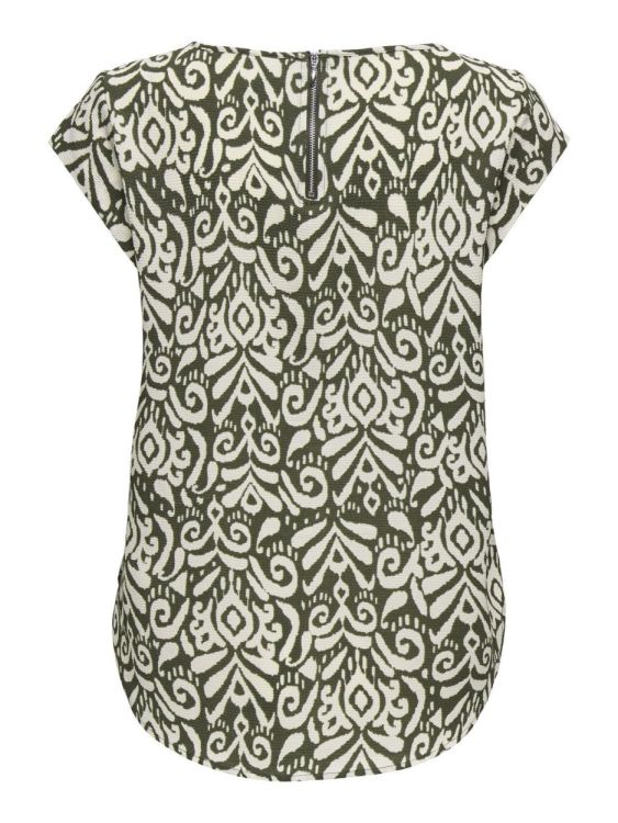 Only ONLVIC S/S AOP TOP NOOS PTM (15161116/Tarmac Kaja graphic) - WeekendMode