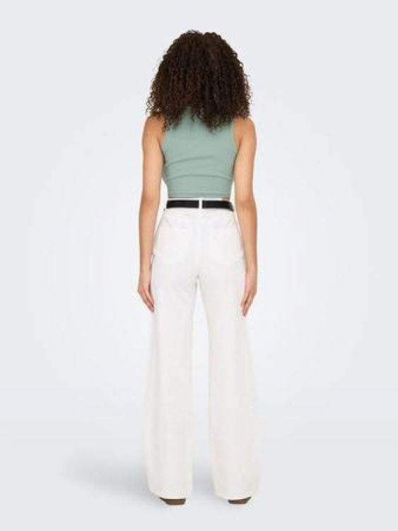 Only ONLVILMA S/L CROPPED TANK TOP JRS NOOS (15282771/Jadeite) - WeekendMode
