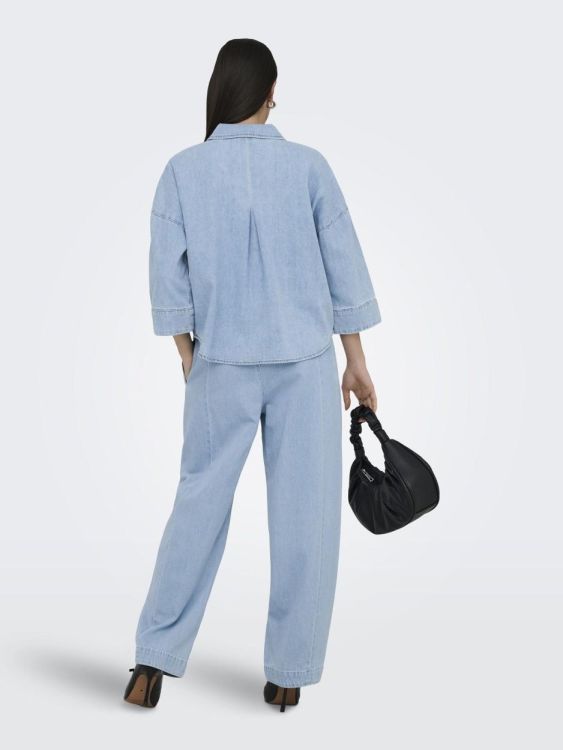 Only ONLVIX BARREL PULL-UP DNM QYT (15369114/Light Blue Denim) - WeekendMode