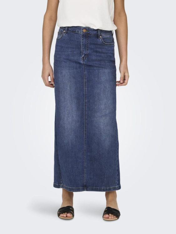 Only ONLWALO MW SLIT DNM MAXI SKIRT GUA (15325333/Medium Blue Denim) - WeekendMode