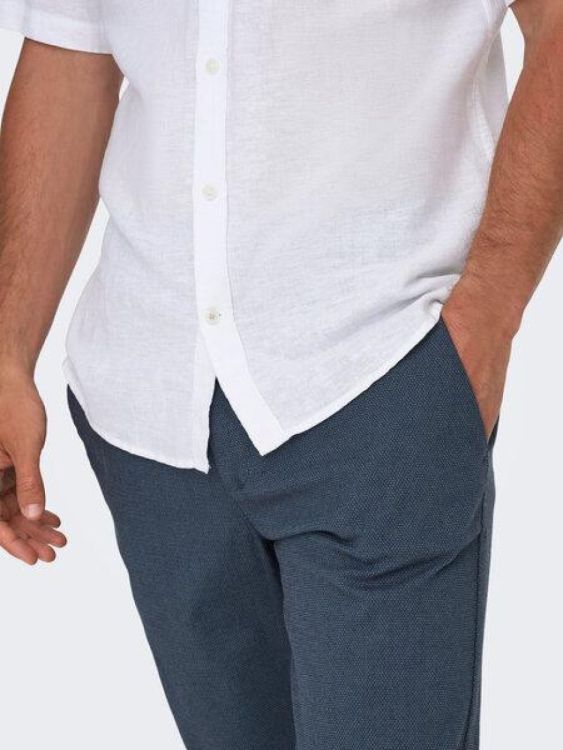 Only & Sons ONSMARK PETE SLIM DOBBY PANT NOOS (22028132/bering sea) - WeekendMode