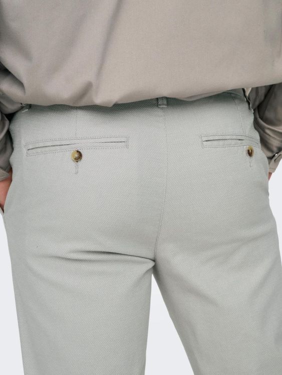 Only & Sons ONSMARK PETE SLIM DOBBY PANT NOOS (22028132/limestone) - WeekendMode