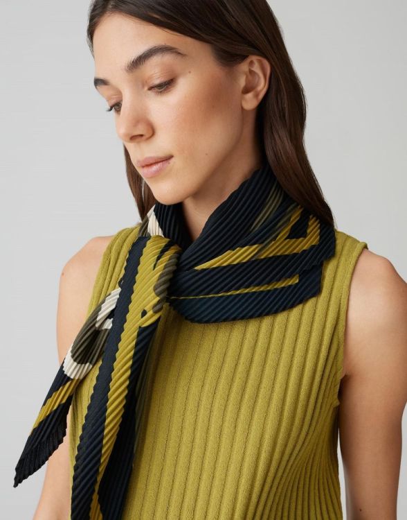 Opus Abeti scarf (10424913237317/60020 Coal blue) - WeekendMode