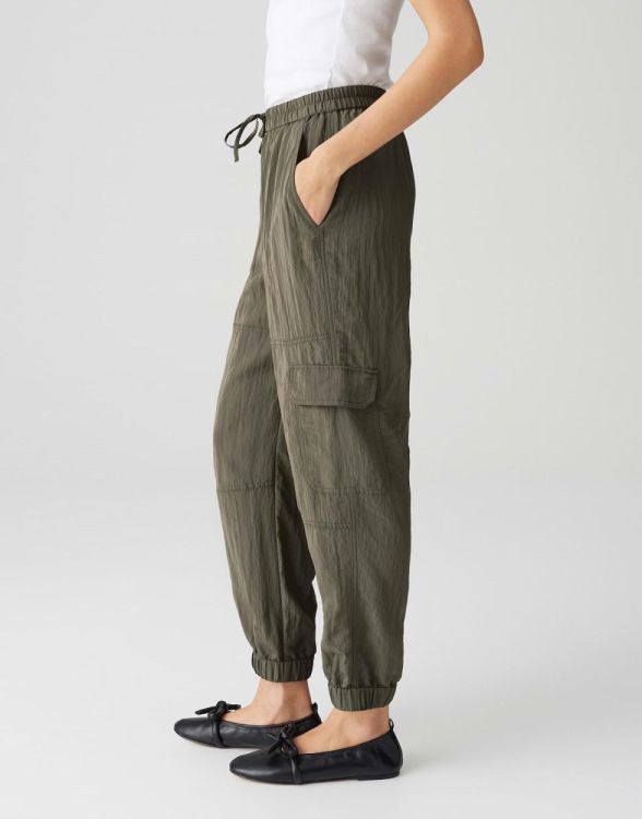 Opus Ersima travel Broek (10424413194317/30034 Olive leaf) - WeekendMode