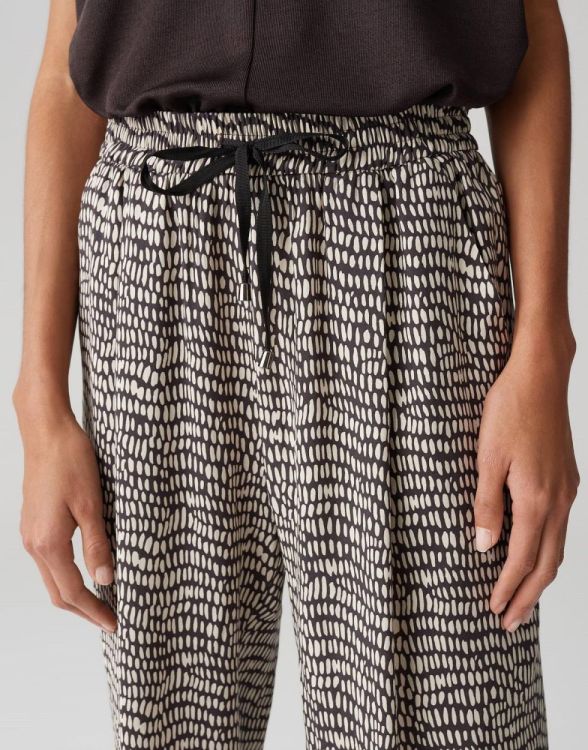 Opus Marou splash Broek NOS (10423613191100/20024 Midnight brown) - WeekendMode