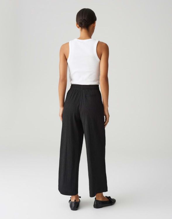 Opus Mileni crinkle Broek NOS (1042415798100/900 Black) - WeekendMode