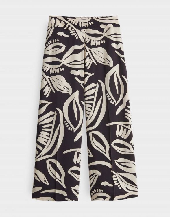 Opus Misha tropical Broek (2417613226317/20024 Midnight brown) - WeekendMode