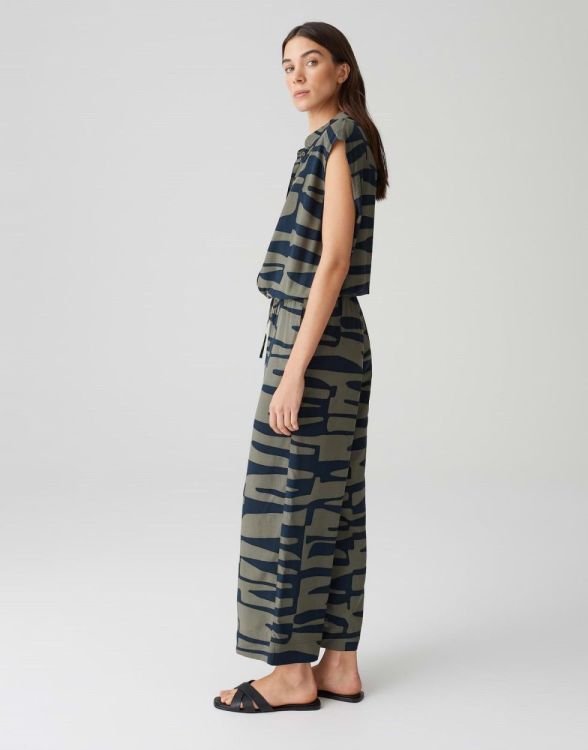 Opus Monny shadow Jumpsuit (10423313225360/30034 Olive leaf) - WeekendMode