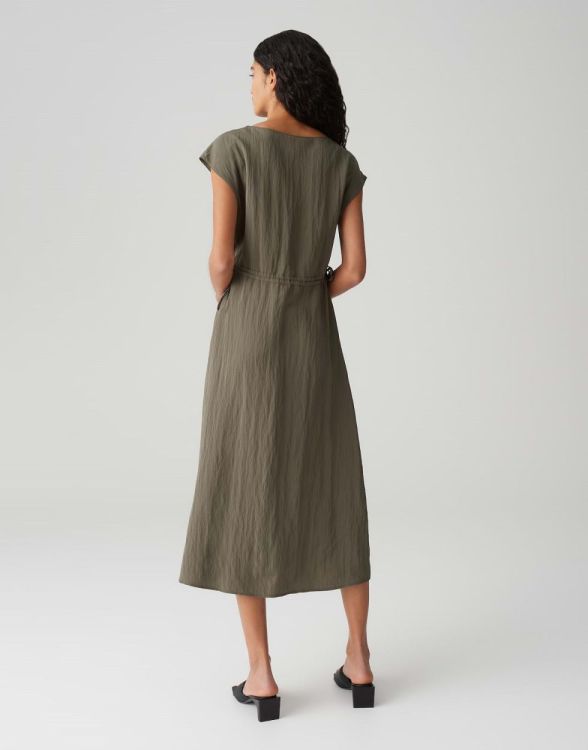 Opus Witrana Jurk (10425313194317/30034 Olive leaf) - WeekendMode