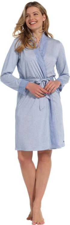 Pastunette Kimono  100cm Morninggown  (75231-334-1/506 light blue) - WeekendMode