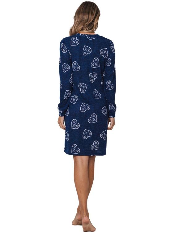 Rebelle Nightdress (95 cm) (111252-648-1/520 Dark Blue) - WeekendMode