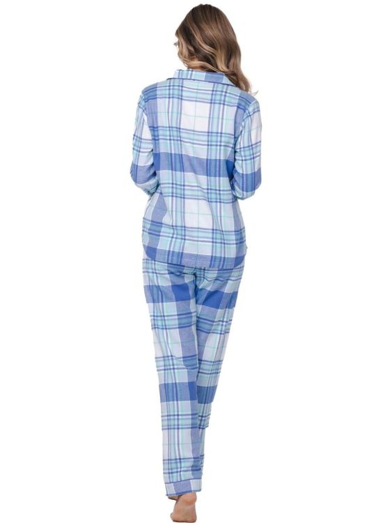Rebelle Pyjama full button (121252-606-1/510 Blue) - WeekendMode
