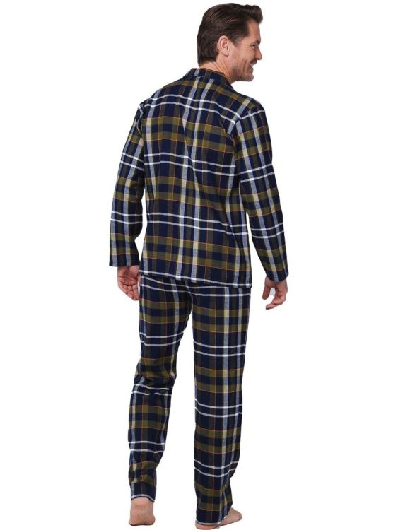 Pastunette Pyjama full button (122252-502-2/520 Dark Blue) - WeekendMode