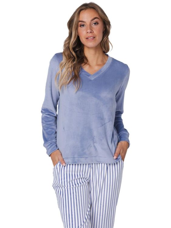 Pastunette Pyjama (121252-132-2/510 Blue) - WeekendMode