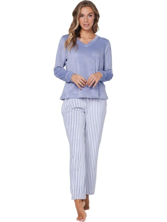 Pastunette Pyjama (121252-132-2/510 Blue) - WeekendMode