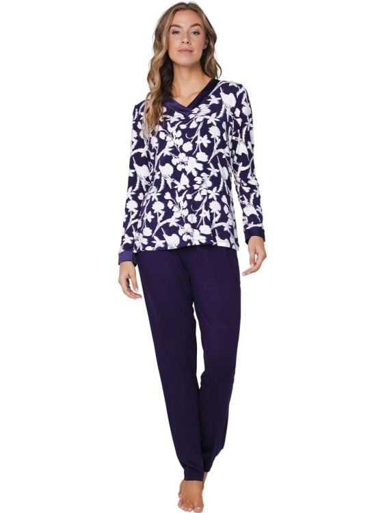 Pastunette Pyjama (121252-232-1/420 Dark Purple) - WeekendMode