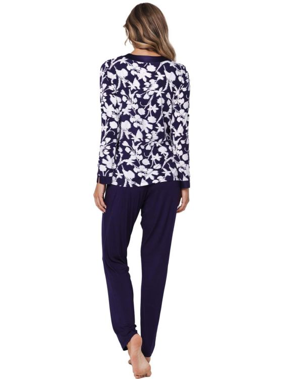 Pastunette Pyjama (121252-232-1/420 Dark Purple) - WeekendMode