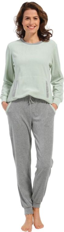 Pastunette Pyjama, pants cuff (20232-148-2/700 light green) - WeekendMode