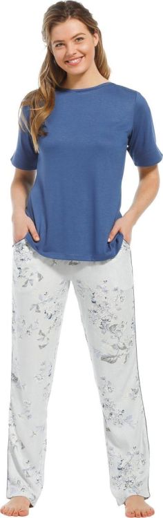 Pastunette Pyjama with long pants (25221-302-2/520 dark blue) - WeekendMode