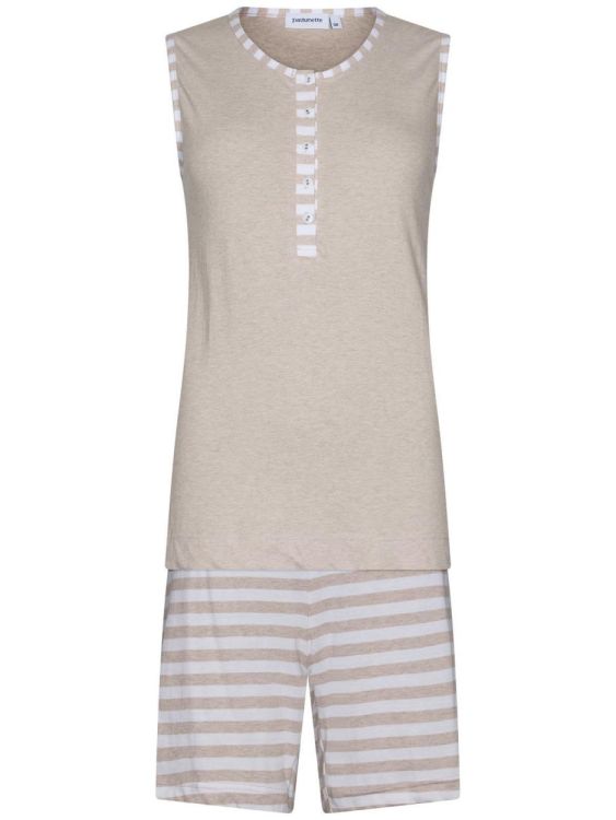 Pastunette Shortama with buttons (131251-103-1/140 Beige) - WeekendMode