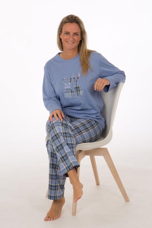 Perlina DPY INTERLOCK BRUSHED RABBIT (252-P360 / 242 BLUE) - WeekendMode