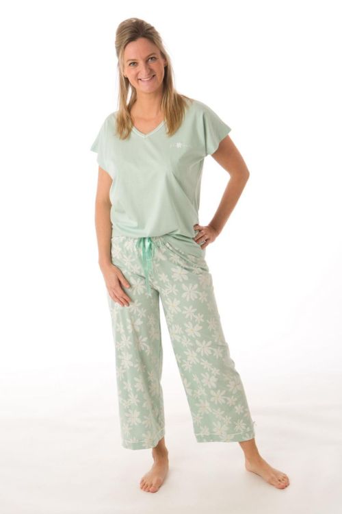 Perlina DPY JERSEY BLOEM A1 (261-P352/246 GREEN) - WeekendMode