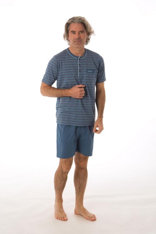 Perlina HPY JERSEY GIJS (261-P009/46 BLUE) - WeekendMode