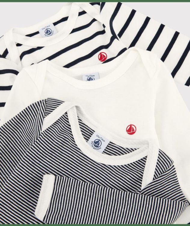 Petit Bateau 3 BODIES NOS (A01TB-/variante 1) - WeekendMode