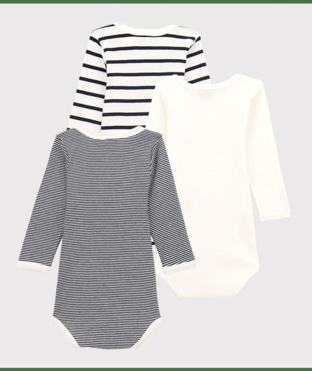 Petit Bateau 3 BODIES NOS (A01TB-/variante 1) - WeekendMode