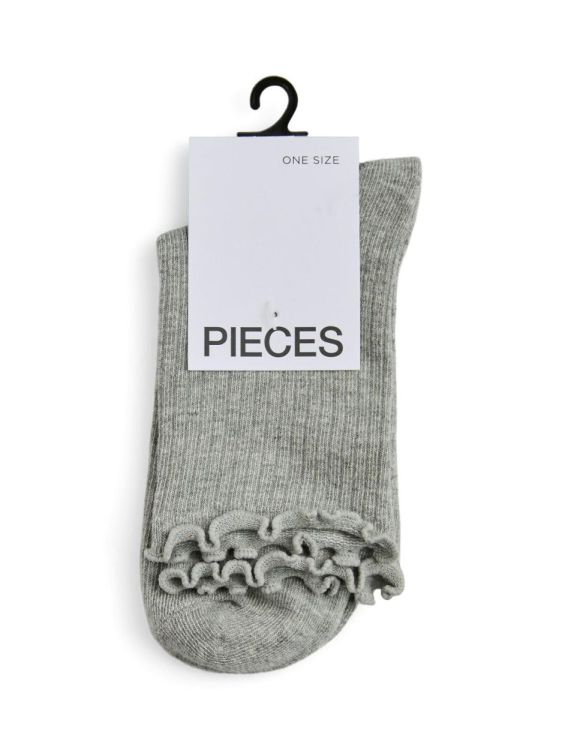 Pieces PCAFIA SOCKS NOOS (17149458/Light Grey Melange) - WeekendMode
