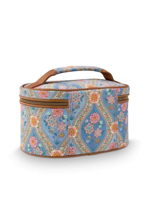 Pip studio Cleo Beauty Case Ornamento Blue (PIP51.274.310) - WeekendMode