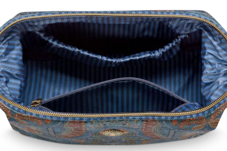 Pip studio Cooper Cosmetic Purse Medium Blue (W25-PIP51.274.294-UNI) - WeekendMode